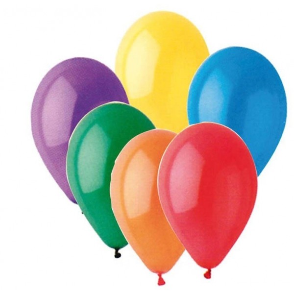 Generic 100 piéces d'autocollants à coller des ballons de décoration d' anniversaire à prix pas cher