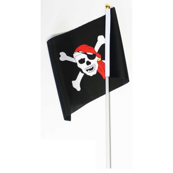 Drapeau Flottant Les pirates - Décoration de fête Pirates