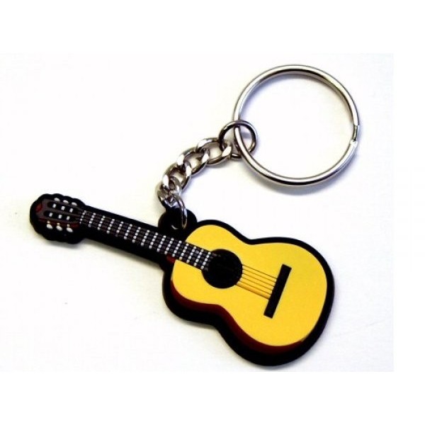 Porte clef guitare acier - John'or & Co
