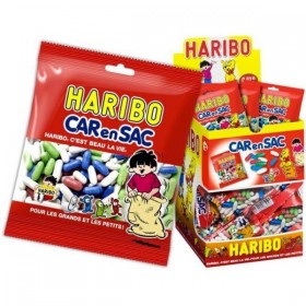Pack Party de 130 Mini sachets de bonbons HARIBO sacs goûts mixtes