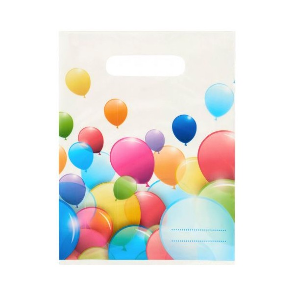 6 Sacs de fête Ballons