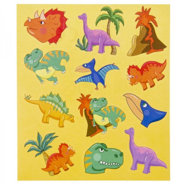 Stickers Thème des dinosaures - Les petits cadeaux à moins de 0,39€